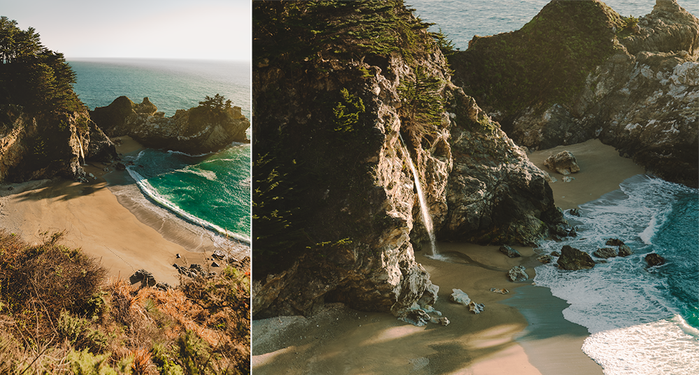 McWay Falls, Big Sur during late afternoon light