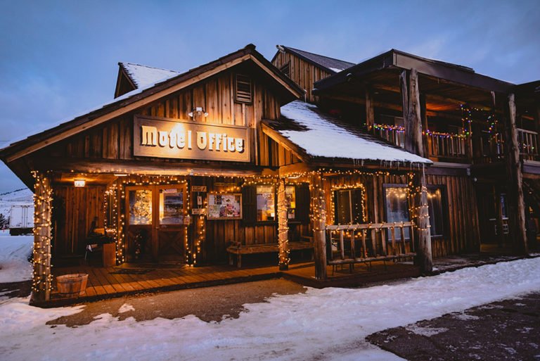 Mountain Village Resort Hot Springs in Stanley, Idaho