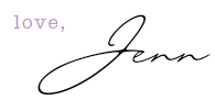 JennExplores Signature Love Jenn