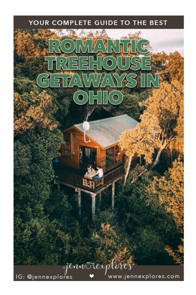 romantic treehouse getaways in ohio