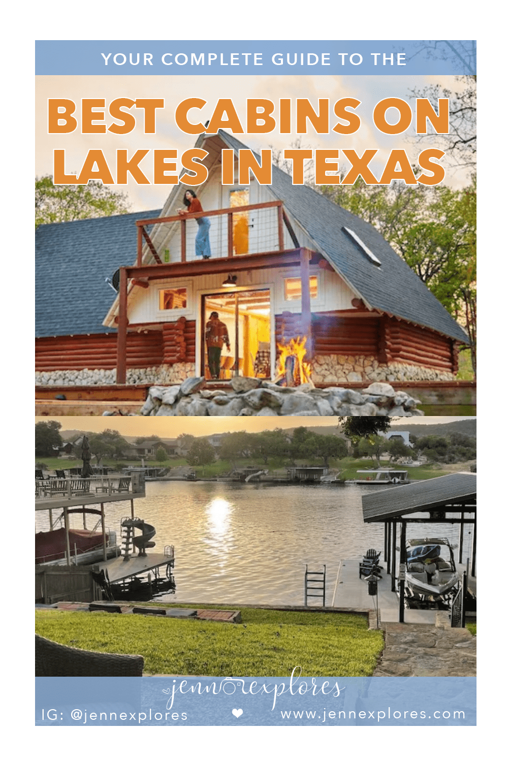 Best Texas Cabins on Lakes