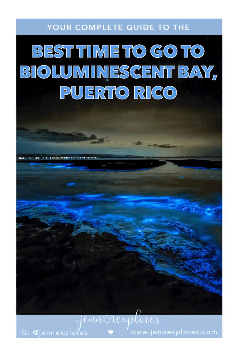 Bioluminescent Bay, Puerto Rico: Best Time To Go - Jenn Explores