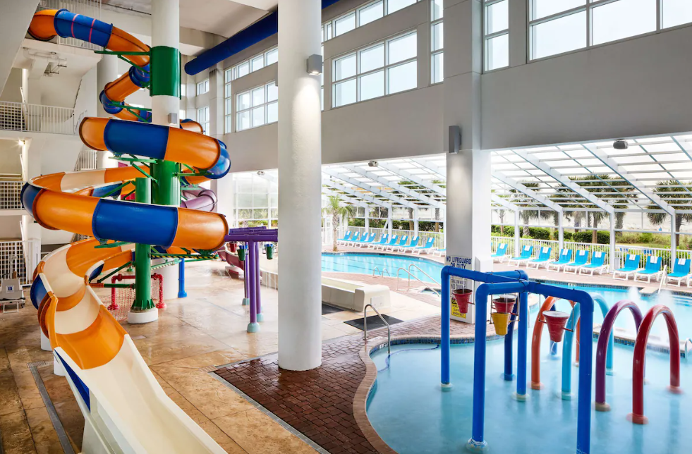 hotels with indoor water parks in Myrtle Beach