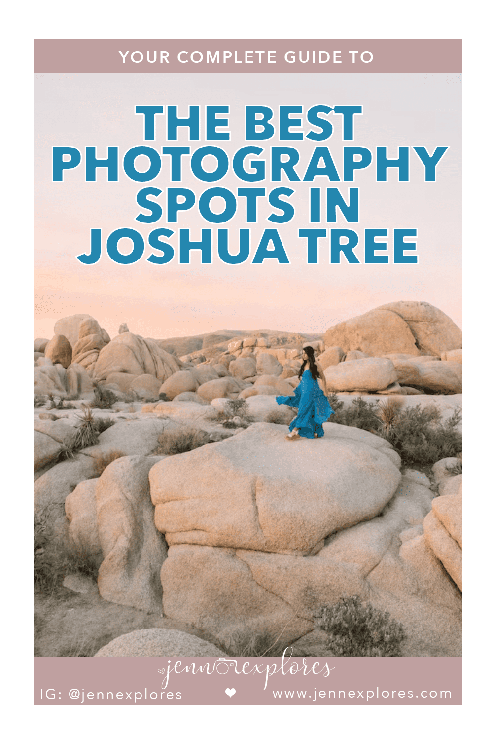 Joshua Tree National Park sunrise photography