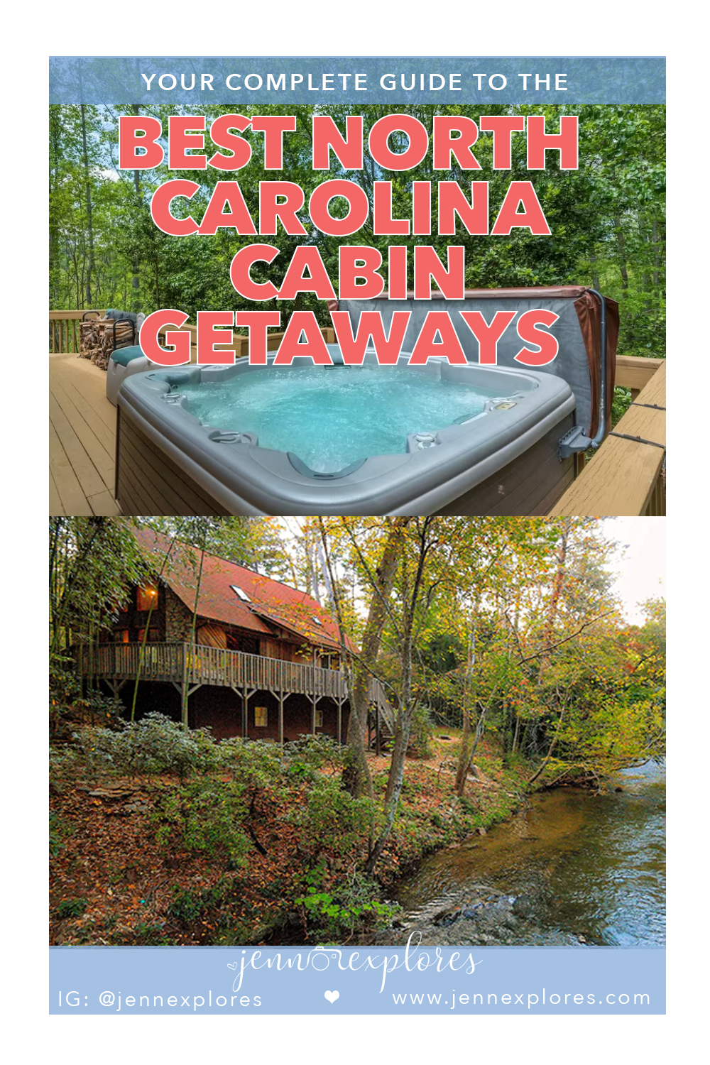 Cabin getaways in NC