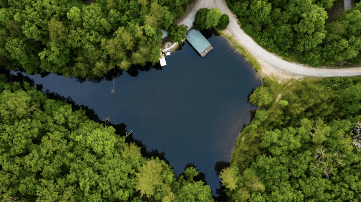 lakes in georgia with cabins