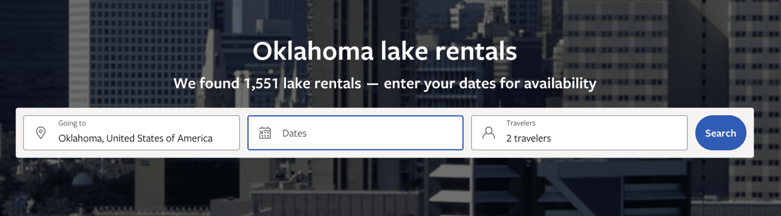lakes in oklahoma with cabins
