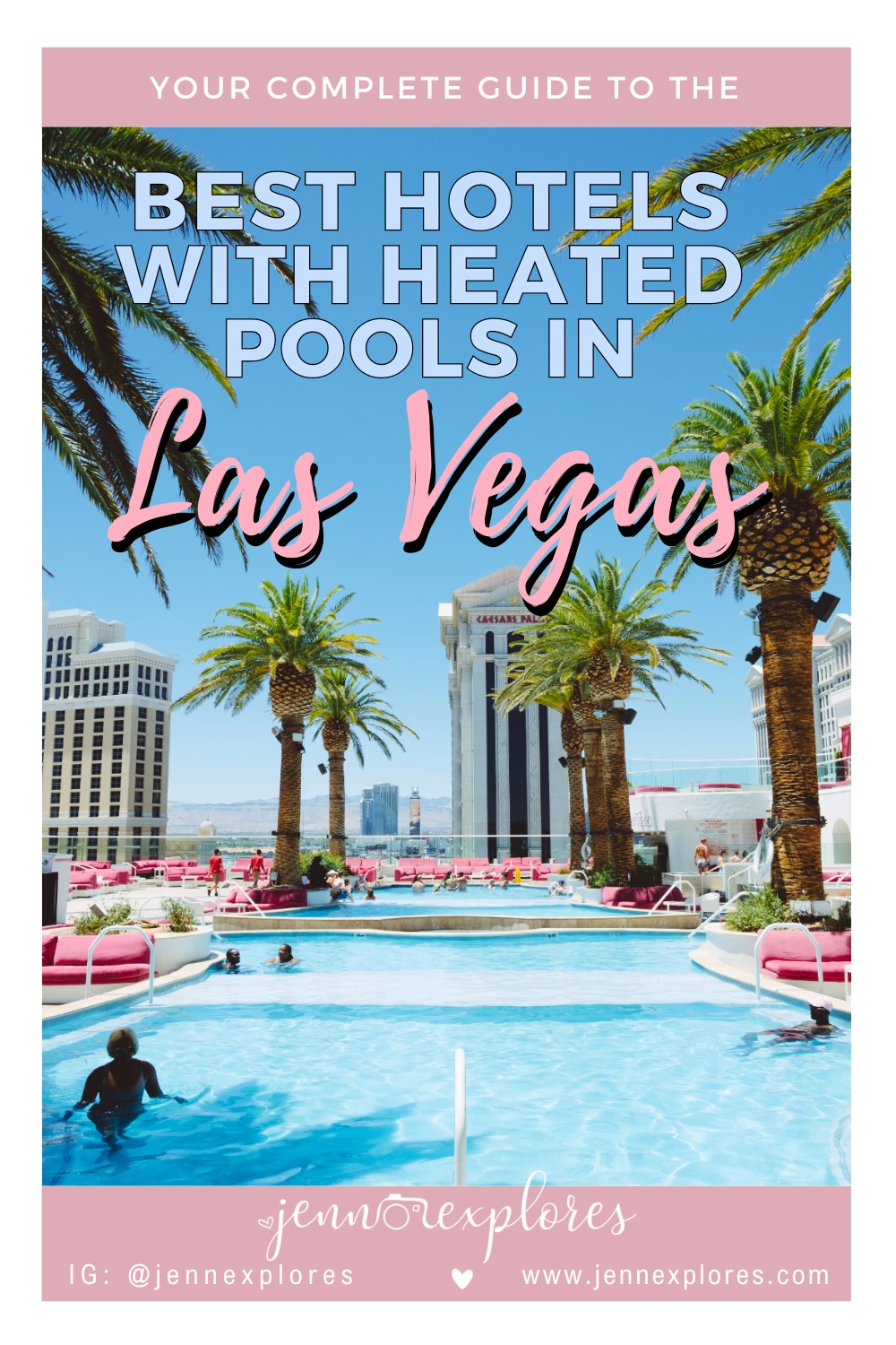 Las vegas hotels with heated pools in winter