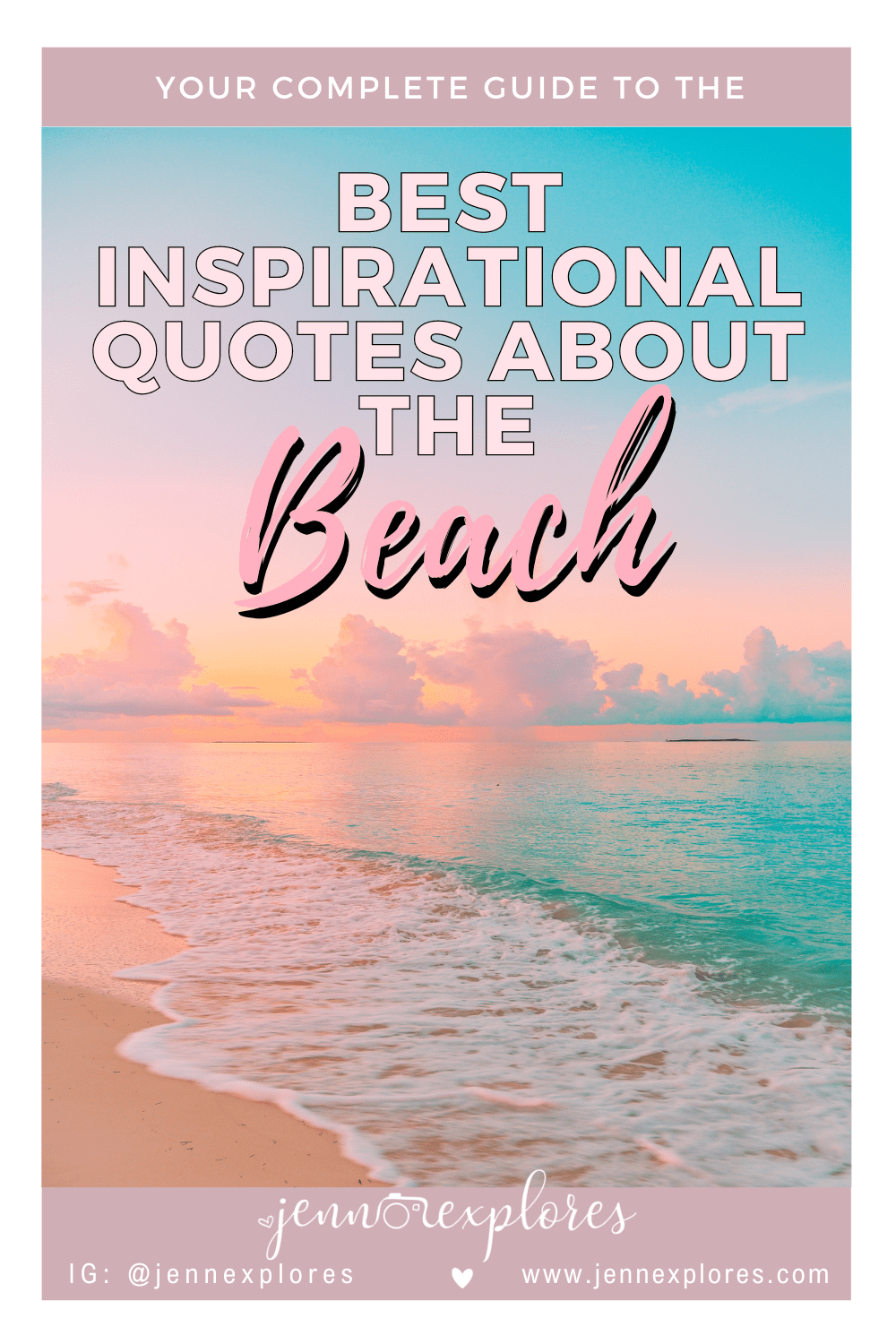 65 Beach Quotes & Captions That Feel Like A Vacation