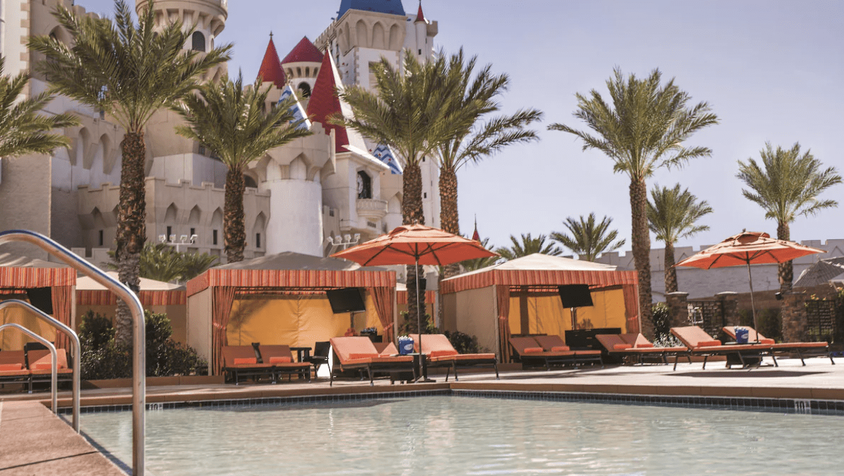 Excalibur Hotel Vegas Pools for Families