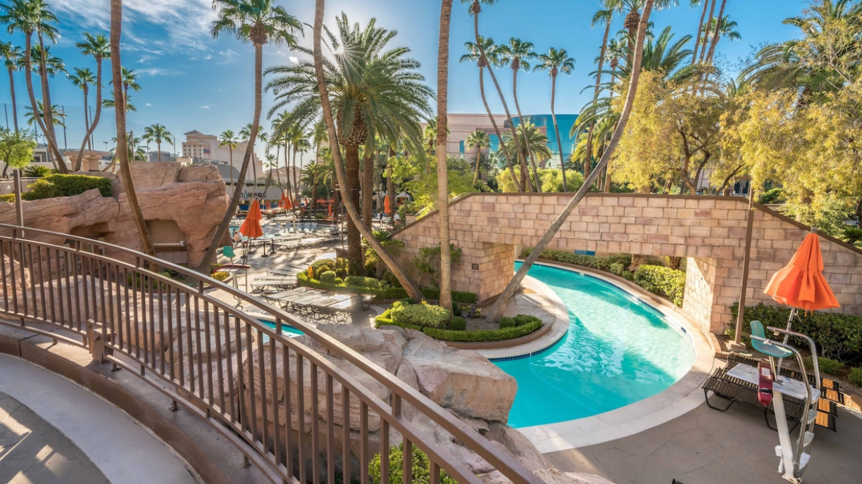 MGM Grand - las vegas hotels with heated pools in winter