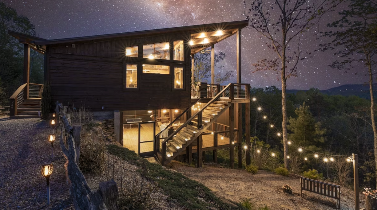 treehouses in blue ridge mountains