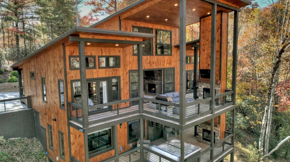 treehouses in blue ridge mountains