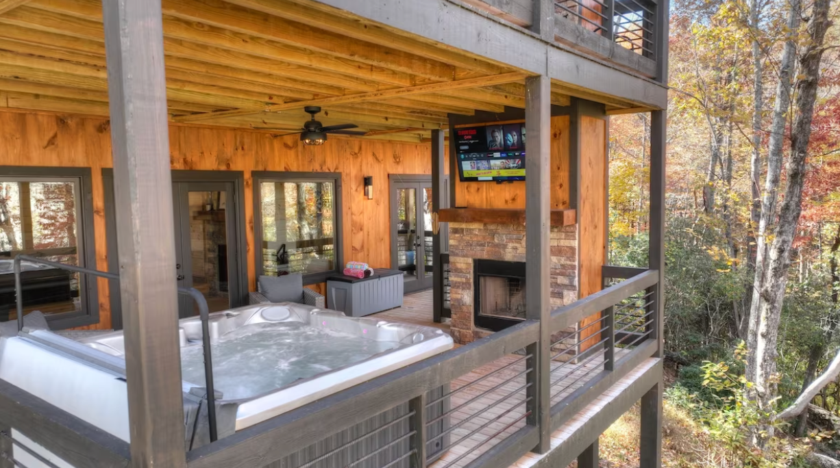 treehouses in blue ridge mountains