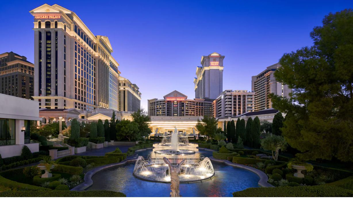 Ceasars Palace - best las vegas hotels with jacuzzi in-room