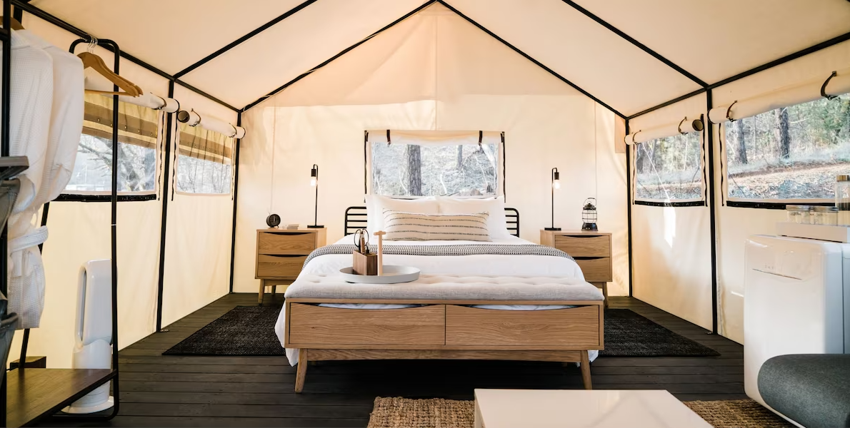 glamping in Zion National Park