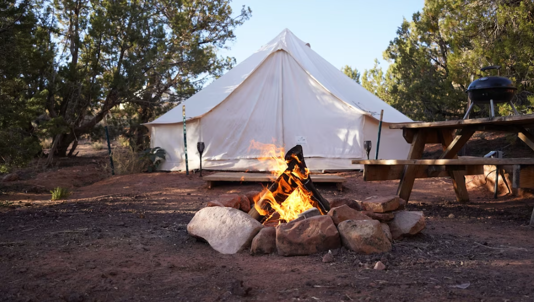 glamping in Zion National Park