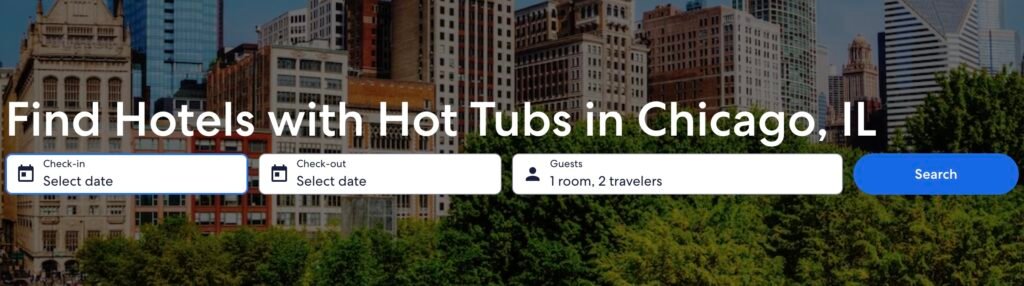 best hotels in chicago with jacuzzi in room